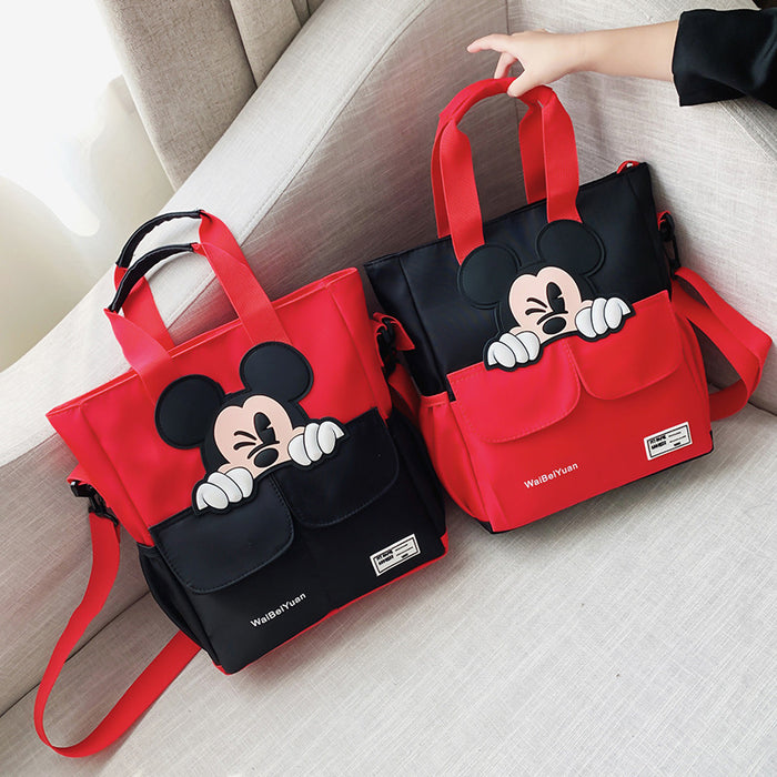 Wholesale Cartoon tote bag, large capacity single shoulder crossbody bag