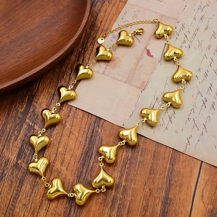 Wholesale Titanium steel heart bracelet