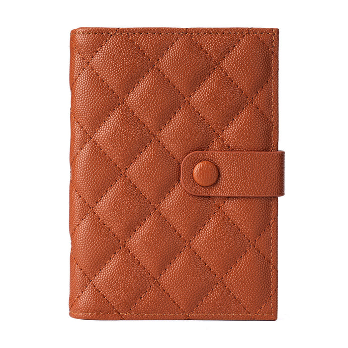 Wholesale Chic Style Black PU Passport Holder Wallet for Women Fashion Accessory Gift