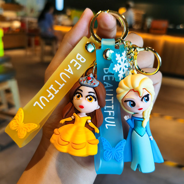 Wholesale Cartoon Doll Silicone Keychain JDC-KC-Tingm211