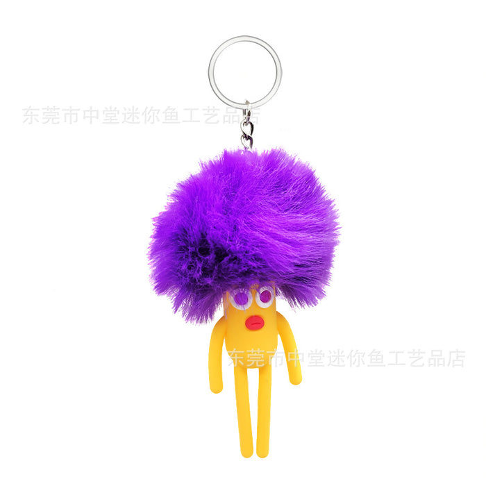 Wholesale New Keychain Pendant Sausage Pendant