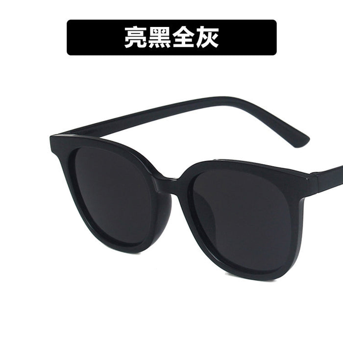 Wholesale Sunglasses PC Square Small Frame Brown MOQ≥2 JDC-SG-YuX003
