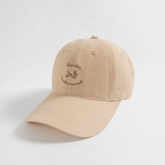 Wholesale Hat quick drying baseball cap versatile fashion casual sun hat wide brimmed duckbill cap