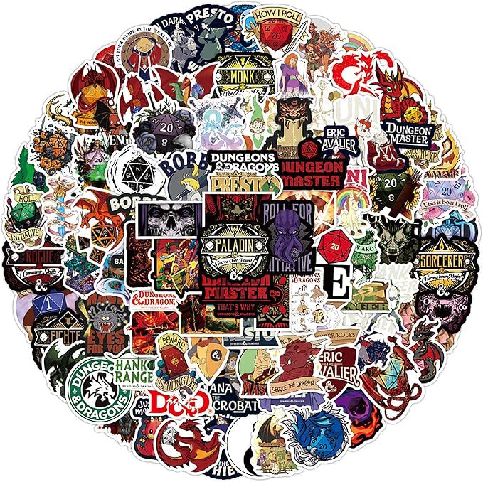 Wholesale 100 Pieces  Anime Game Decals Decorative Stickers