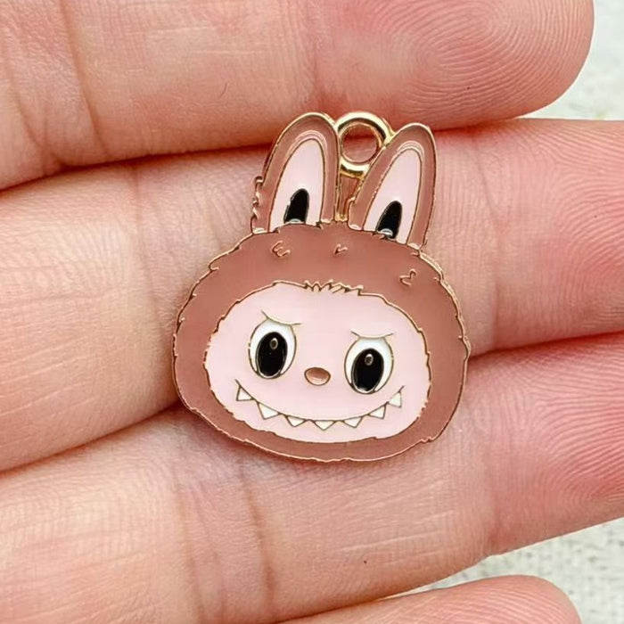 Wholesale 10pcs Little Rabbit Accessories: Earrings and Keychain Pendant