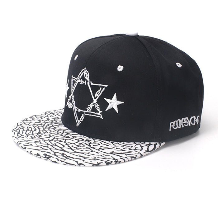 Wholesale Sunshade baseball cap, outdoor sun protection flat edge street dance cap