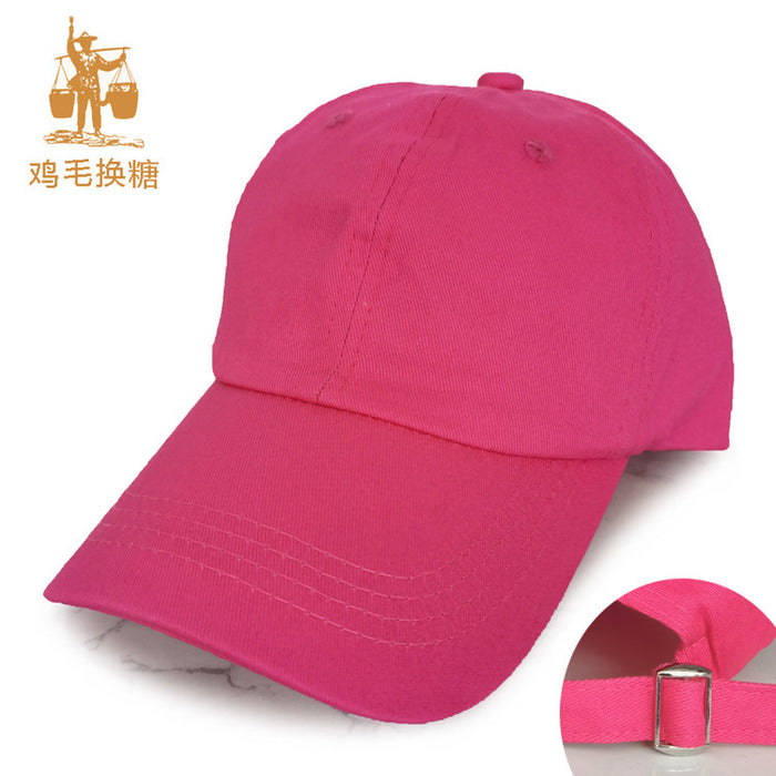 Wholesale Lightweight baseball cap with soft top and no lining, simple cotton duckbill cap