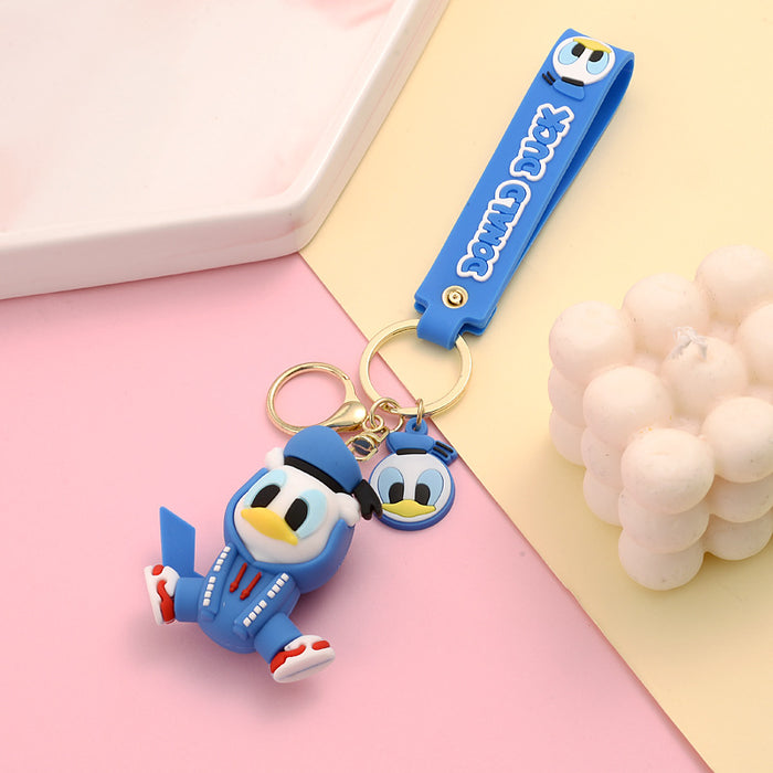 Wholesale Cartoon hoodie keychain and key pendant