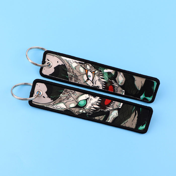 Wholesale Cloth Anime Monster Keychain Bag Charm Cartoon Pendant For Anime Fans Decorative Accessory MOQ≥3