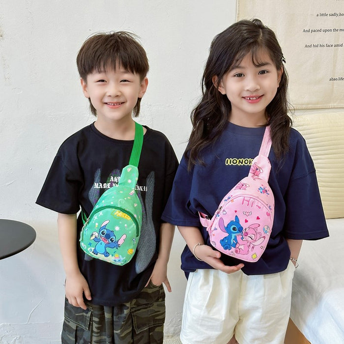 Wholesale Cartoon Children's Bag Coin Purse Crossbody Bag Large Capacity Chest Bag