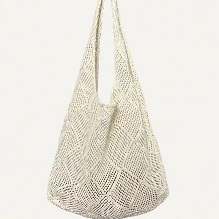 Wholesale Knitted Bag Women's Retro Hand-woven Wool Bag