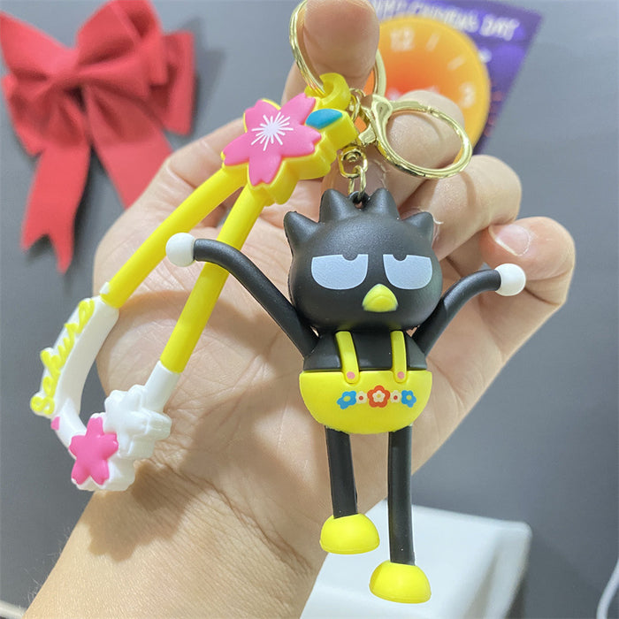 Wholesale PVC Cartoon Doll Keychain JDC-KC-WuYi032