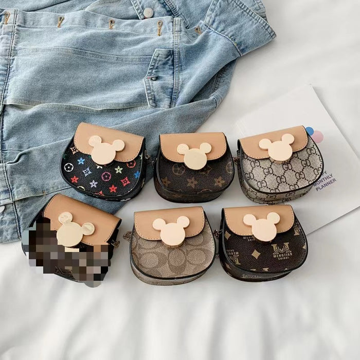 Wholesale PU material kids'  crossbody shoulder bag