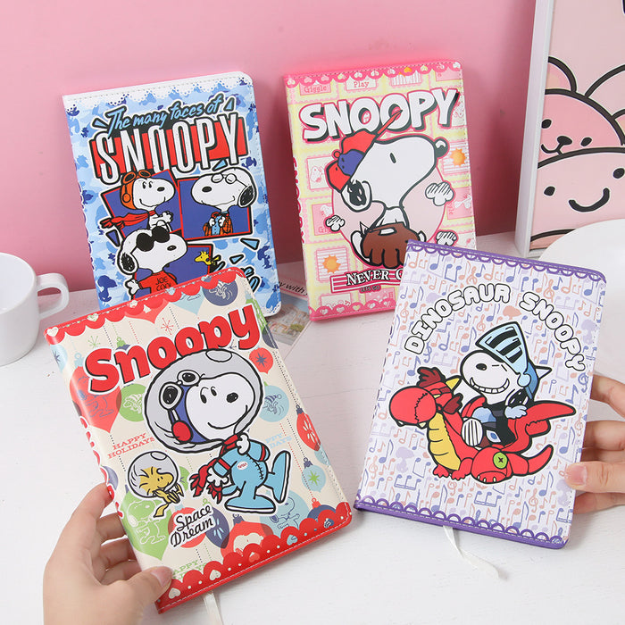 Wholesale 2pcs Cartoon A5 Notebook — Faux Leather CoverFull-Color Pages