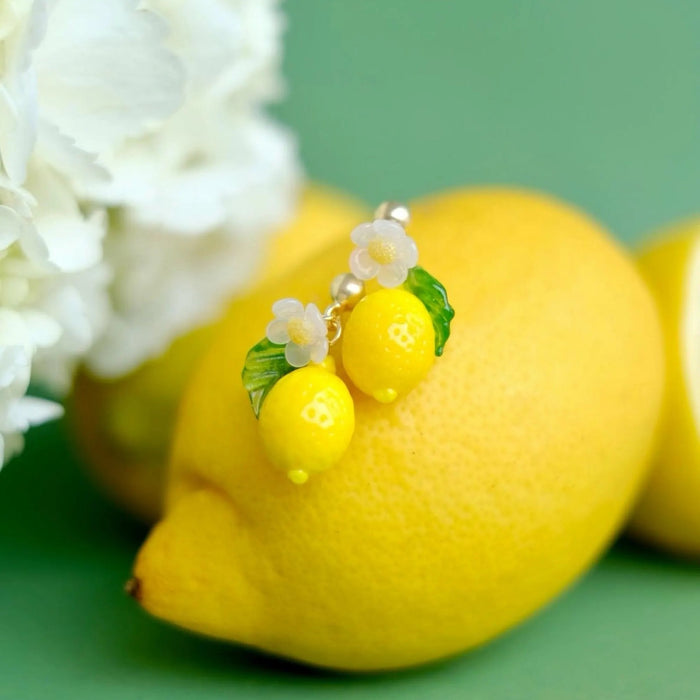 Wholesale Versatile Blue Earrings with High Grade Glazed Color and Dripping Oil, Unique Texture Earrings, Female Enamel, Light Luxury, Retro