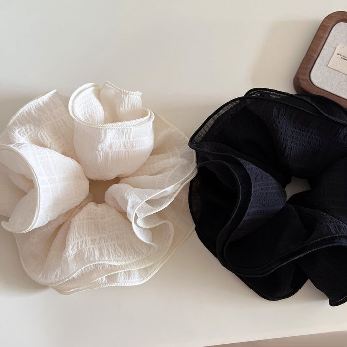 Wholesale Temperament, lace, pleated, high-end hair loop, hair rope