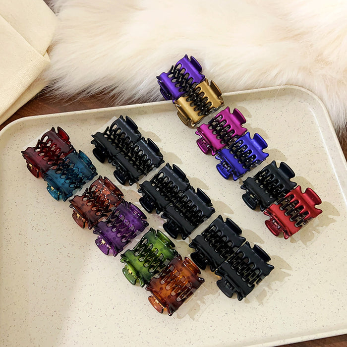 Wholesale Black hair clip with bangs design