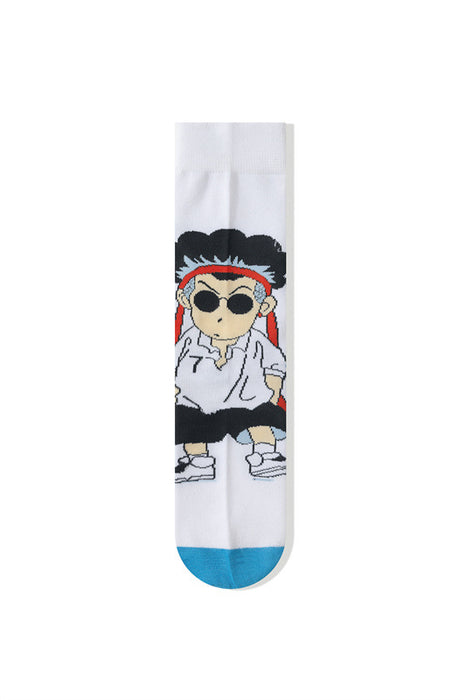 Wholesale Cute cotton socks for all seasons,  anime socks