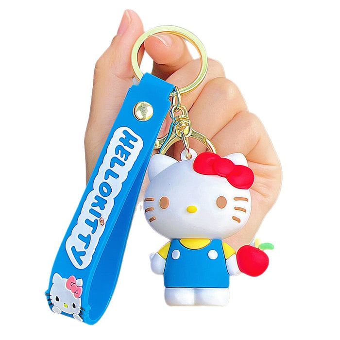 Wholesale Cute cartoon cat keychain