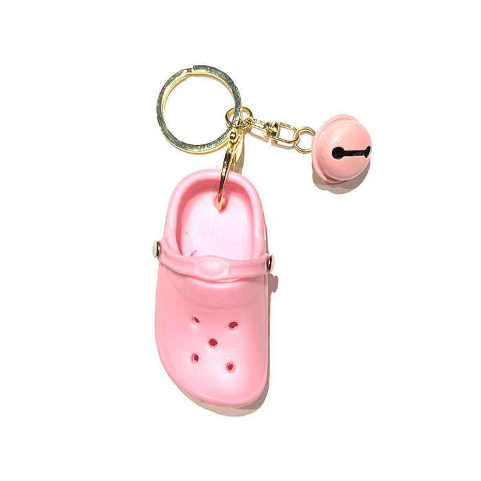 Wholesale Cute Mini Hole Shoes Keychain Pendant Toy Small Shoes Backpack Accessories