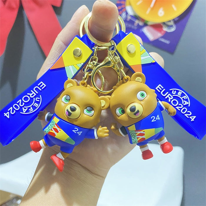 Wholesale PVC Cartoon Doll Keychain JDC-KC-WuYi265