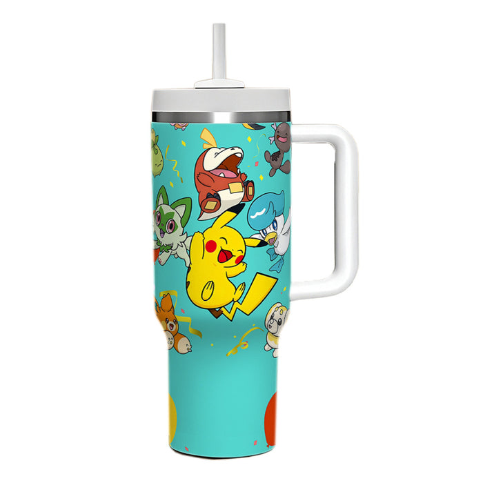 Wholesale 40oz Car Cup  Cartoon Stainless Steel  ice bullies cup Tumbler Thermos Cup
