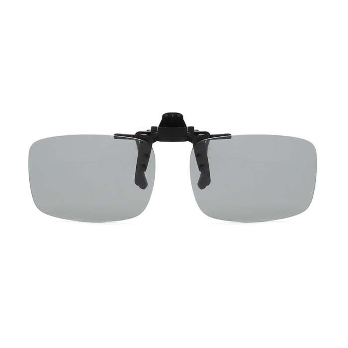 Wholesale Polarized clip can flip up nearsighted sunglasses clip fishing travel driver driving trendy polarized sun clip