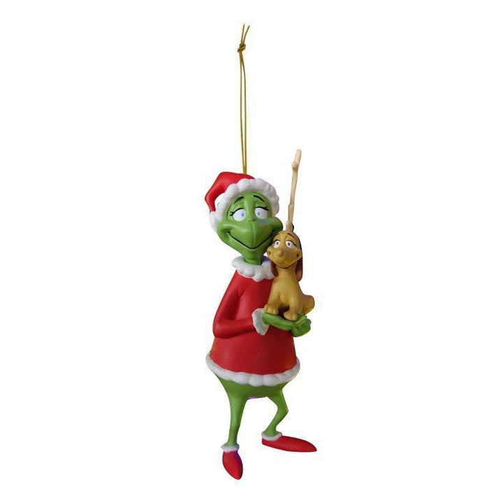 Wholesale Acrylic Cartoon Monster Christmas Tree Hanging Ornament 8-Piece Decorative Accent Set MOQ≥2