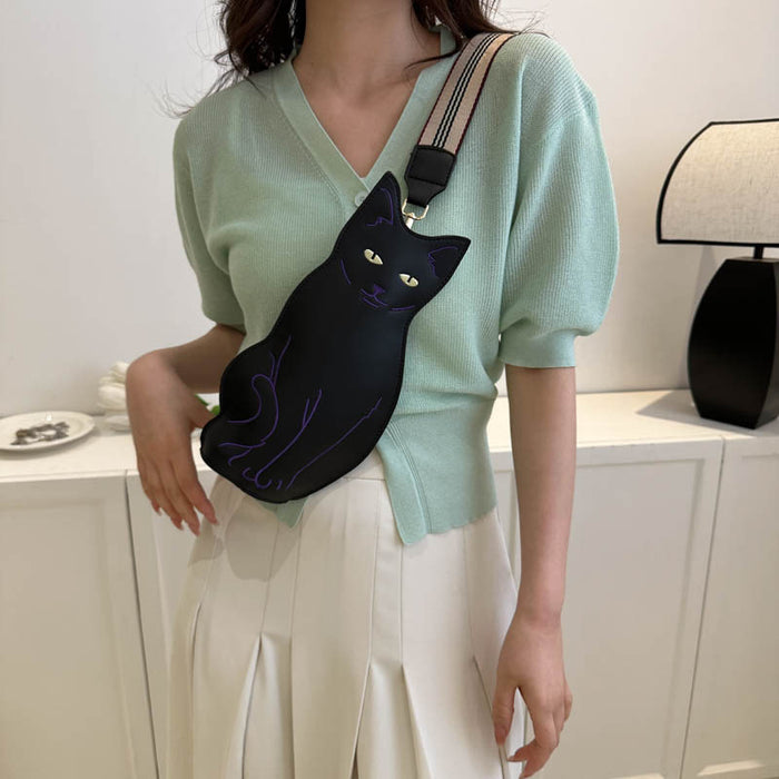 Wholesale PU Cute Ladies Chest Bag Shoulder Crossbody Bag JDC-SD-YuanDuo095