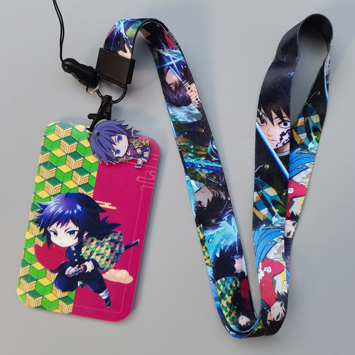 Wholesale Cartoon animation hard fit Lanyard Keychain