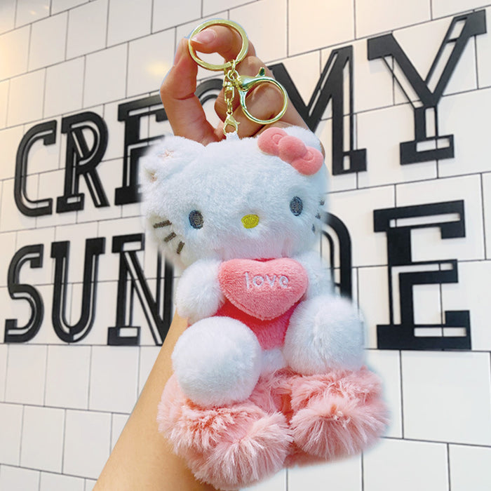 Wholesale Cute Cartoon Plush Keychain JDC-KC-LiuFan014