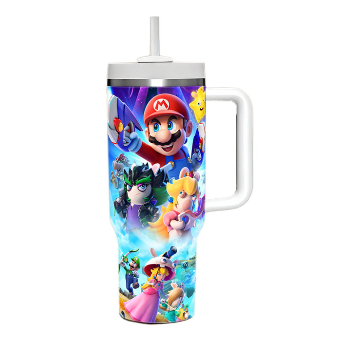Wholesale 40oz Car Cup  Cartoon Stainless Steel  ice bullies cup Tumbler Thermos Cup