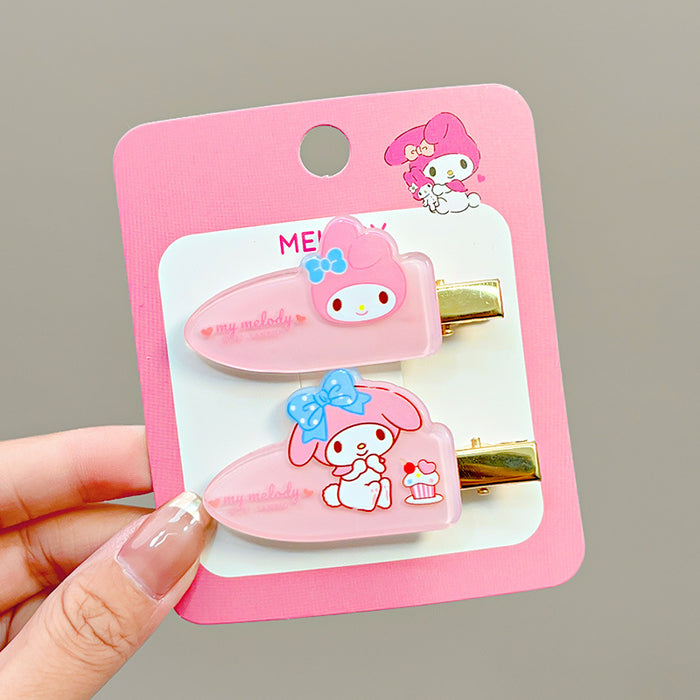 Wholesale Cartoon Resin Hairpin JDC-HC-HengX014