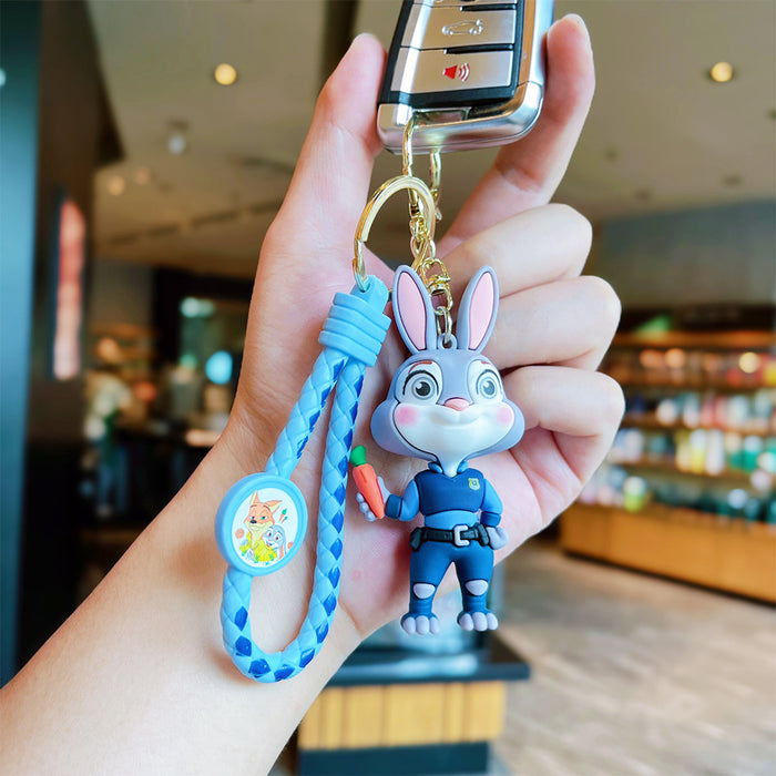 Wholesale Keychain cartoon figurine backpack pendant, car keychain ornament, small gift