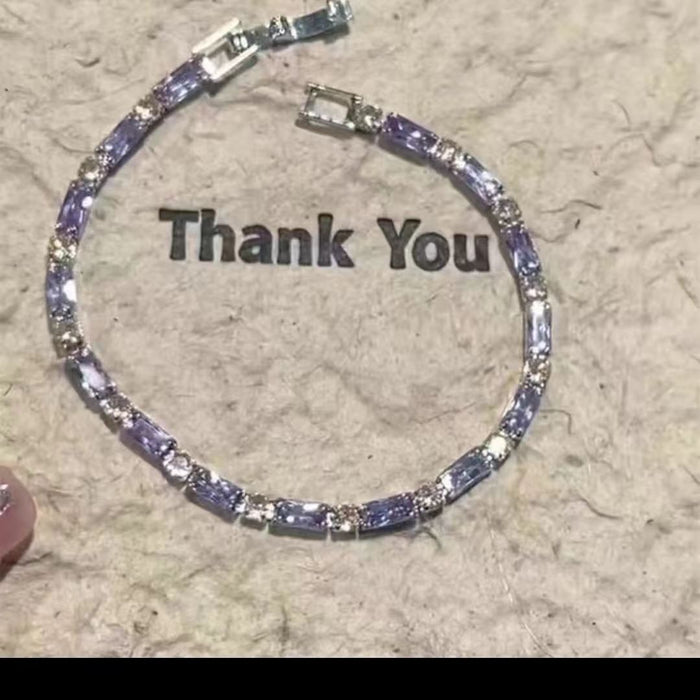 Wholesale Zircon bracelet, light luxury, exquisite, niche, high-end jewelry