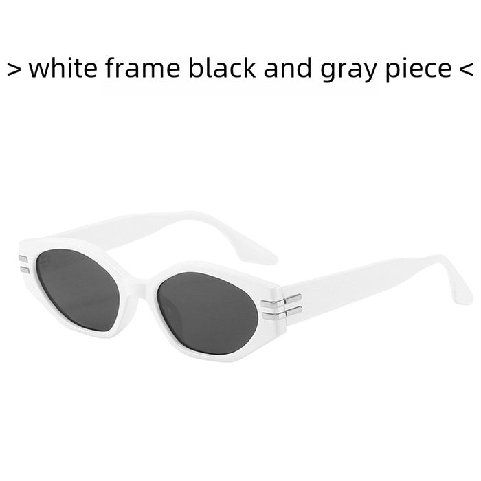 Wholesale Small frame retro sunglasses, high-end sunglasses, black frame glasses