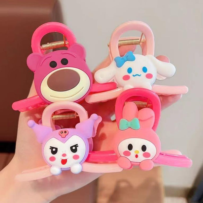 Wholesale Children's Cartoon Plastic Gripper JDC-HC-Junwu002