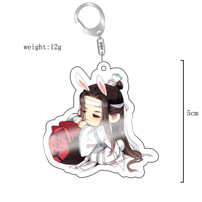 Wholesale Anime peripheral acrylic keychain pendant