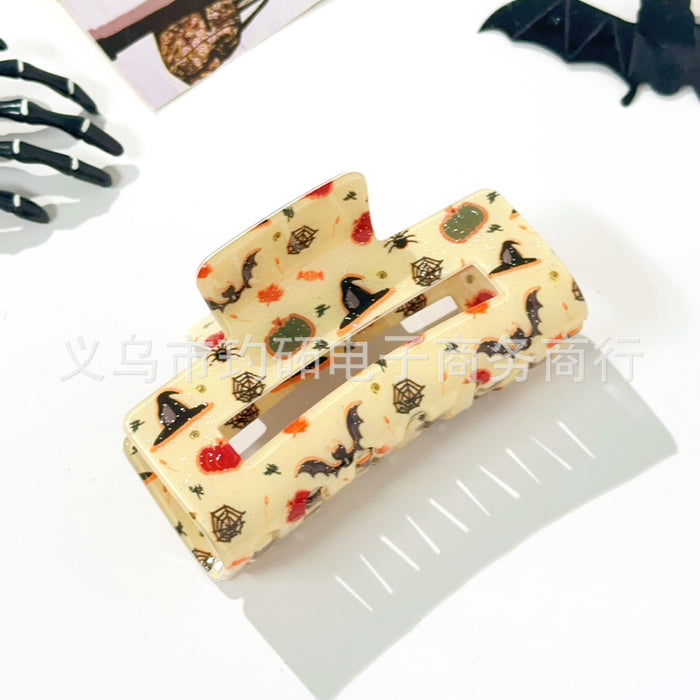 Wholesale  Grabber Skull Bat Ghost Square Hairpin Funny Shark Clip European and American Hair Accessories