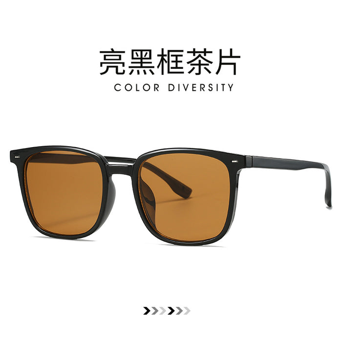 Wholesale Anti blue light sunglasses with flat frame and large frame