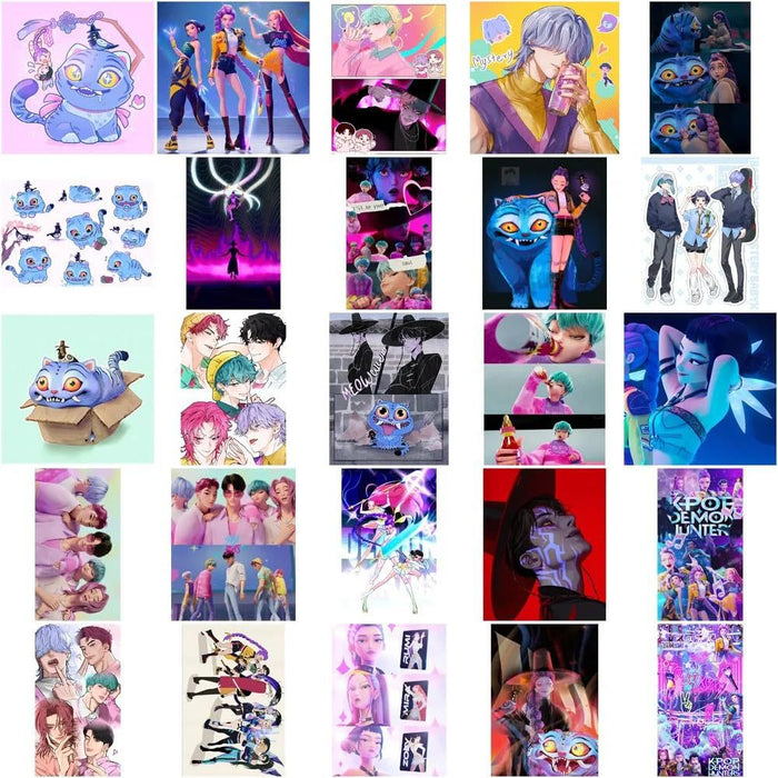 Wholesale 150pcs KPOP Sticker waterproof sticker decoration