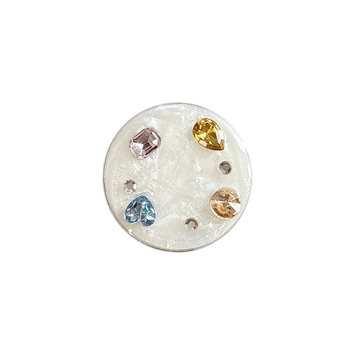 Wholesale Rhinestone Gemstone Phone Holder with Magnetic Suction Ring