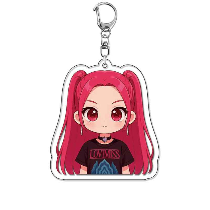 Wholesale Anime Acrylic Keychain 2D Peripheral Backpack Pendant