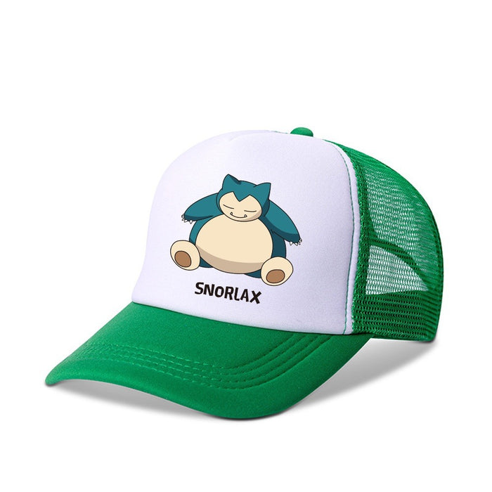 Wholesale Cartoon Baseball Cap Mesh Breathable Dome Hat Hip Hop Sports Cap