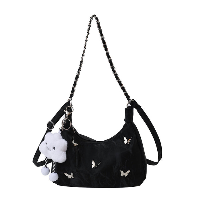 Wholesale New fashionable butterfly crossbody bag popular single shoulder large capacity commuting bag
