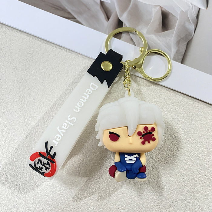 Wholesale Cute Anime Backpack Charm Keychain
