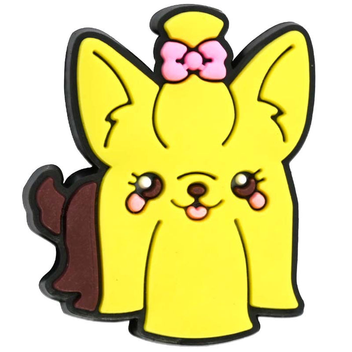 Wholesale Cute Pet Dog Beaded Pvc Soft Rubber Beaded Pen DIY Accessories Material Cartoon Beads Ballpoint Pen with Bead Decoration