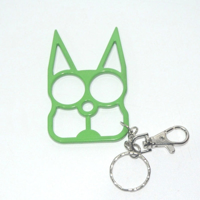 Wholesale Aluminum Alloy Multifunctional Finger Keychain JDC-KC-KB019