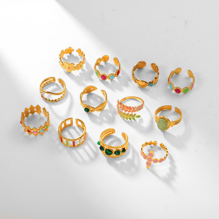 Wholesale Stainless steel open ring, bracelet, jewelry, titanium steel