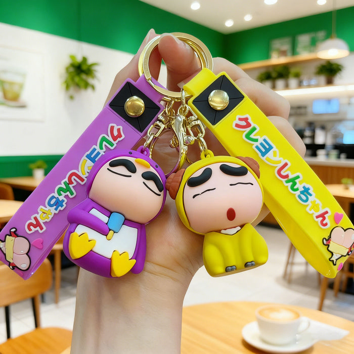 Wholesale Silicone Keychain Cartoon Car Key Accessory Boutique Gift for Fans